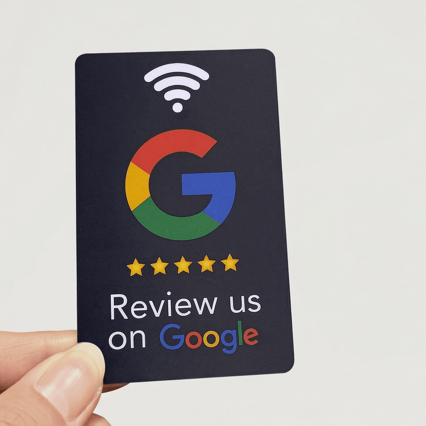 NFC Review Card — Black