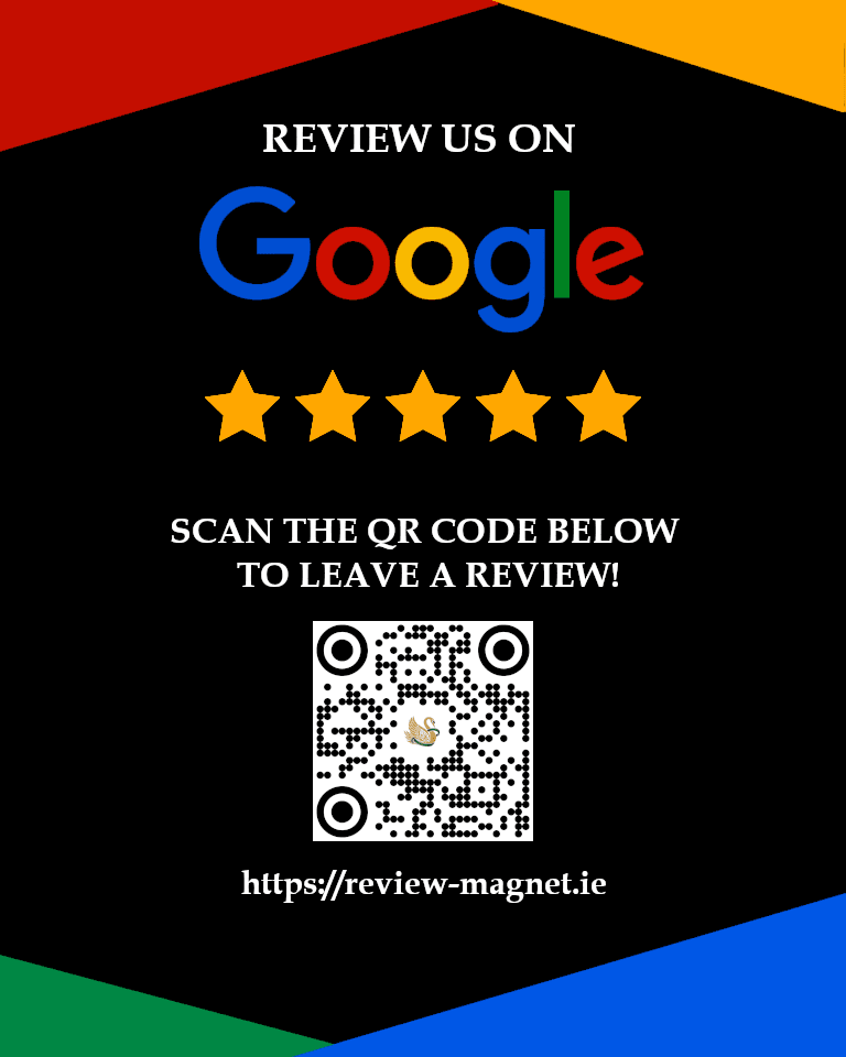 Laminated A4 Sign — Google Reviews